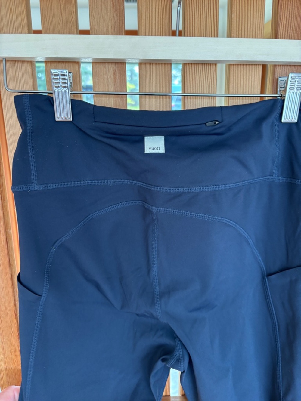 Vuori Navy Athletic High-Rise Leggings